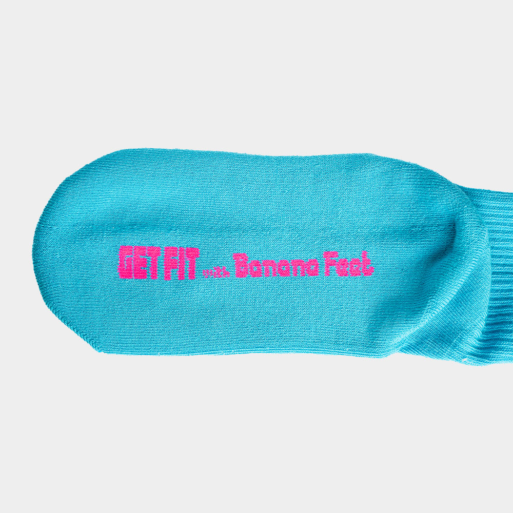 Calcetines 'Run Like a Girl' Azules - Imagen 6